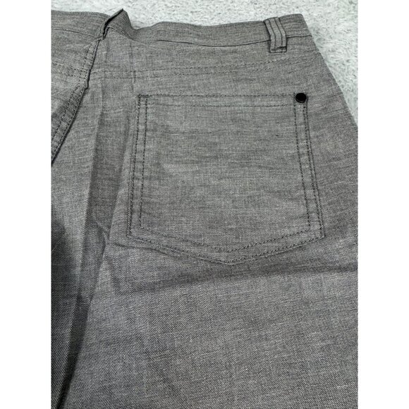 Haggar Mens Slim-Straight City Flex Pants Gray 32x32 Dinner Casual Cocktails - Picture 9 of 12